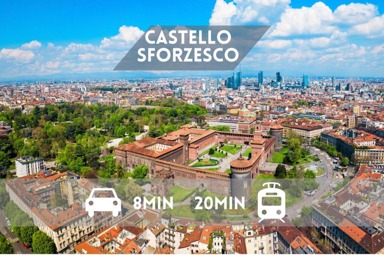 Loft Duomo Navigli 12 Min A Piedi Lägenhet Milano Exteriör bild