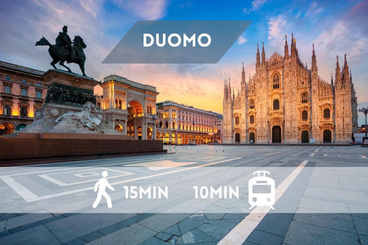 Loft Duomo Navigli 12 Min A Piedi Lägenhet Milano Exteriör bild