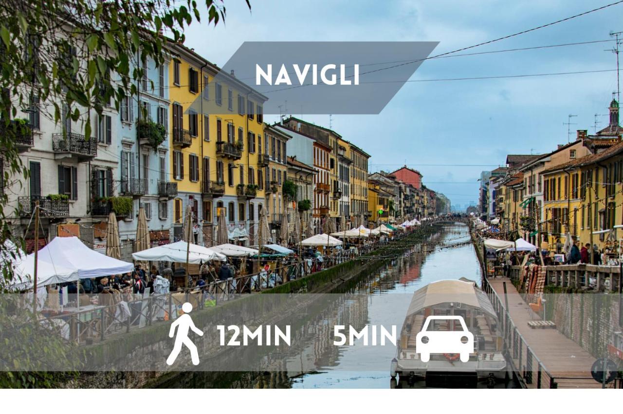 Loft Duomo Navigli 12 Min A Piedi Lägenhet Milano Exteriör bild